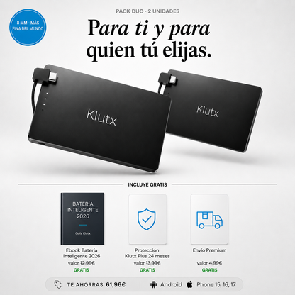 Klutx — Powerbank Ultrafina