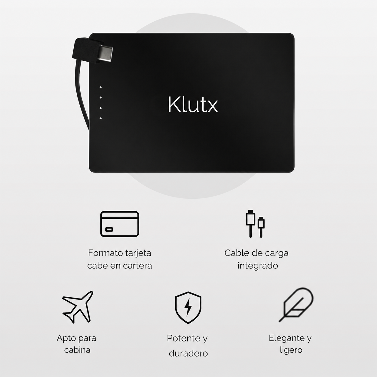 Klutx — Powerbank Ultrafina